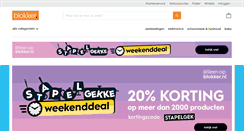 Desktop Screenshot of blokker.nl